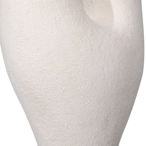 Clavel White Sculpture