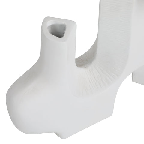 Claudio White Vase