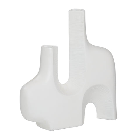 Claudio White Vase
