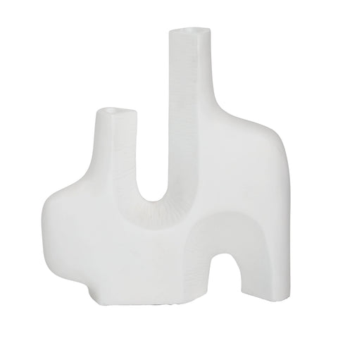 Claudio White Vase