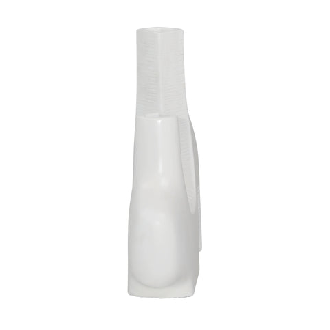 Claudio White Vase