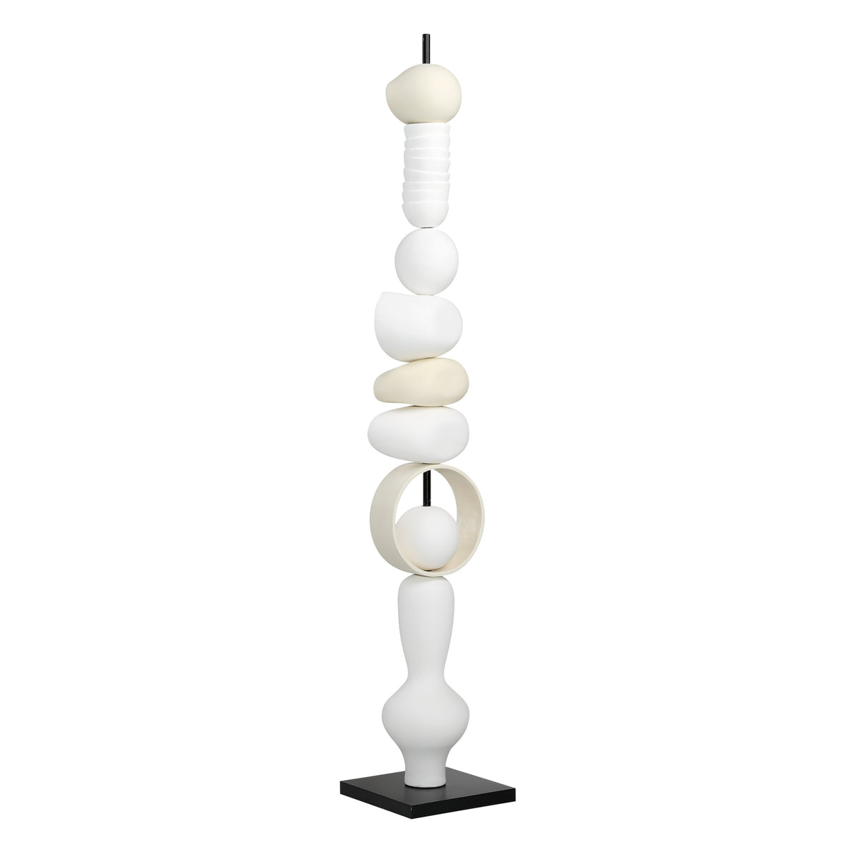 Cisneros White and Cream Sculpture