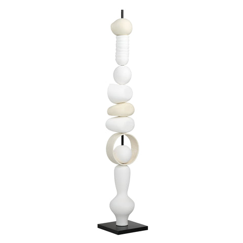 Cisneros White and Cream Sculpture