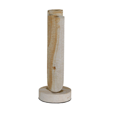 Ambrose Natural Candle Holder