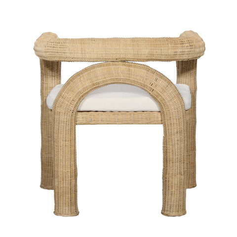 Ernestine Natural and Off White Occasional Chair