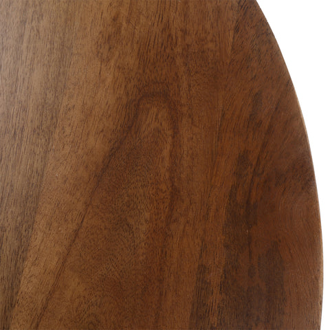 Milliken Medium Brown and Black Base Bistro Table