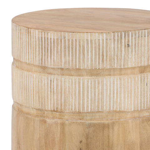 Malvina Natural Side Table