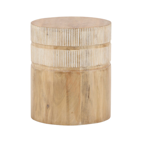 Malvina Natural Side Table