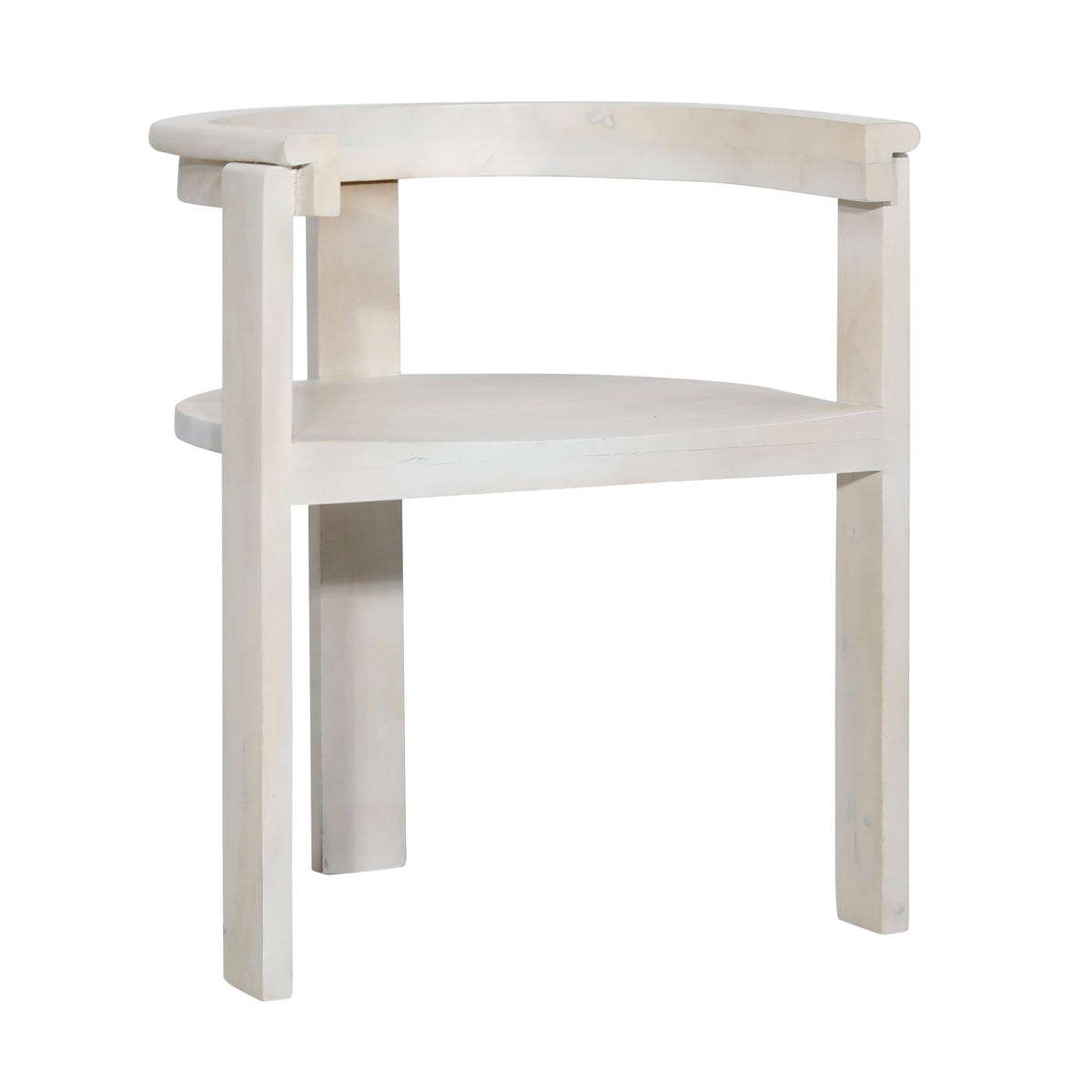 Amira Whitewash Dining Chair
