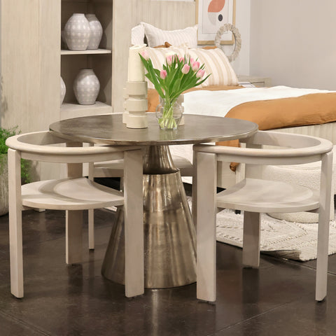 Amira Whitewash Dining Chair