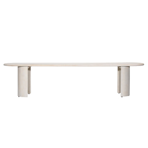 Cielo Whitewash Bench