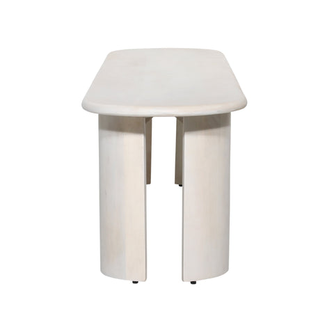 Cielo Whitewash Bench