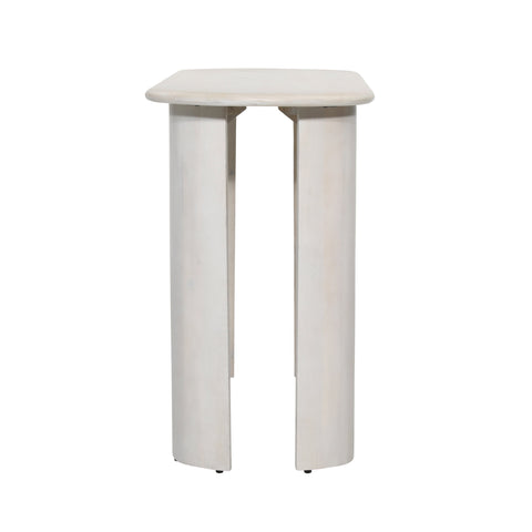 Cielo Whitewash Console Table
