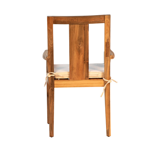 Calico Natural Finish Arm Chair Outdoor