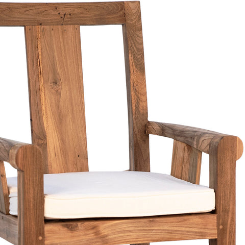 Calico Natural Finish Arm Chair Outdoor