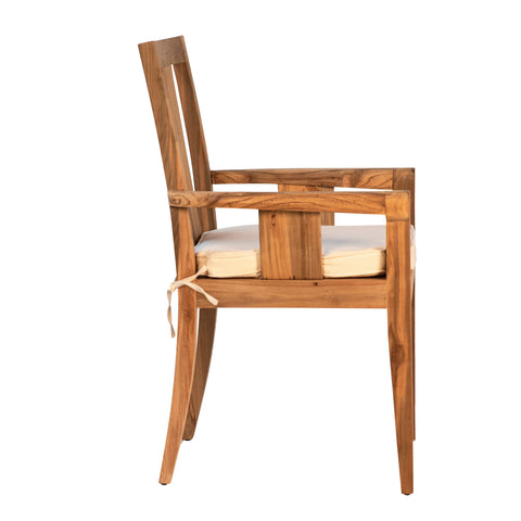 Calico Natural Finish Arm Chair Outdoor