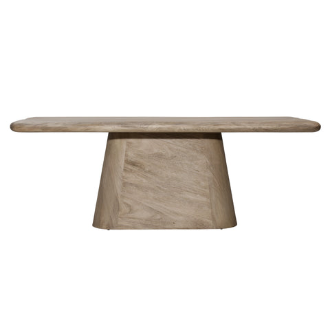 Marci Natural Sandblasted Dining Table