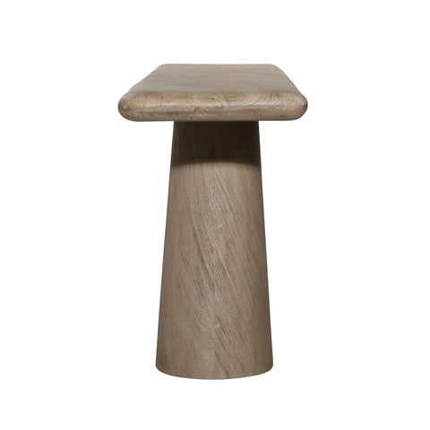 Marci Natural Sandblasted Console Table