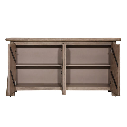 Marci Natural Sandblasted Sideboard