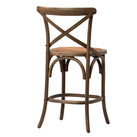 Gaston Natural Finish Counter Stool