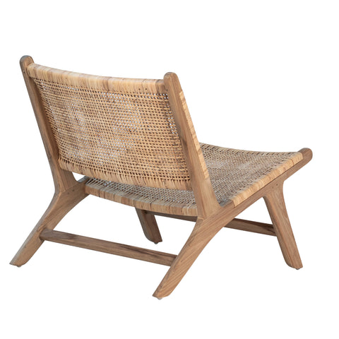 Emo Natural Finish Occasional Chair