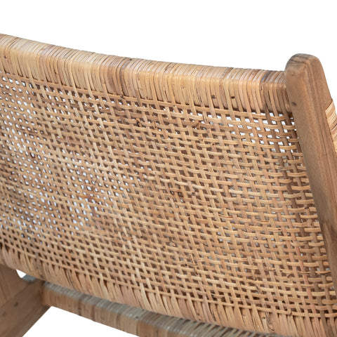 Emo Natural Finish Occasional Chair