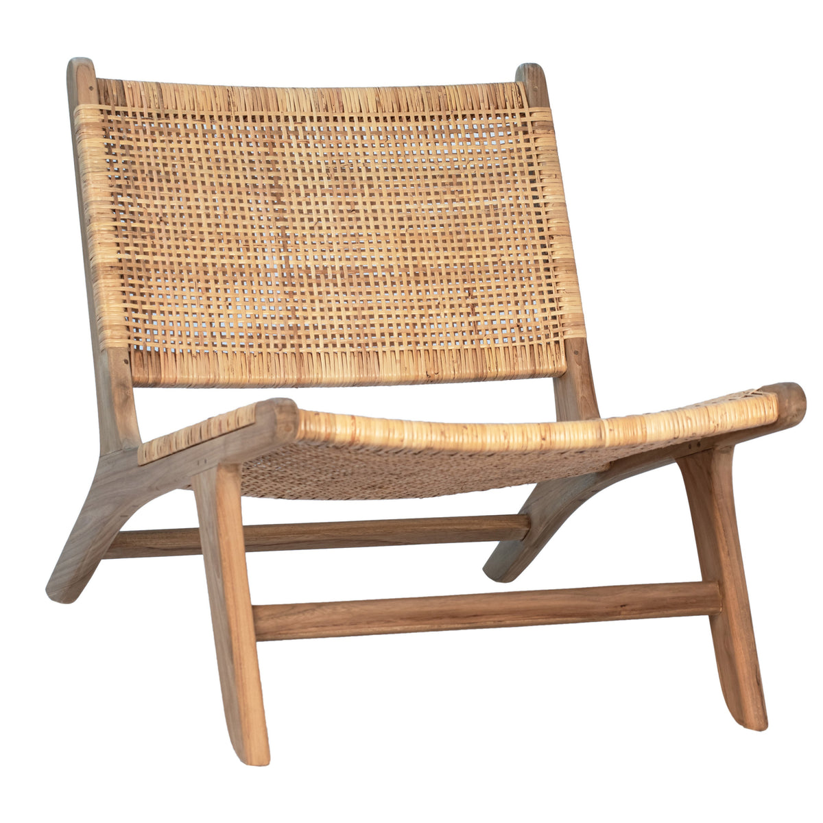 Emo Natural Finish Occasional Chair