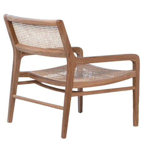 Chloe Natural Finish Occasional Chair