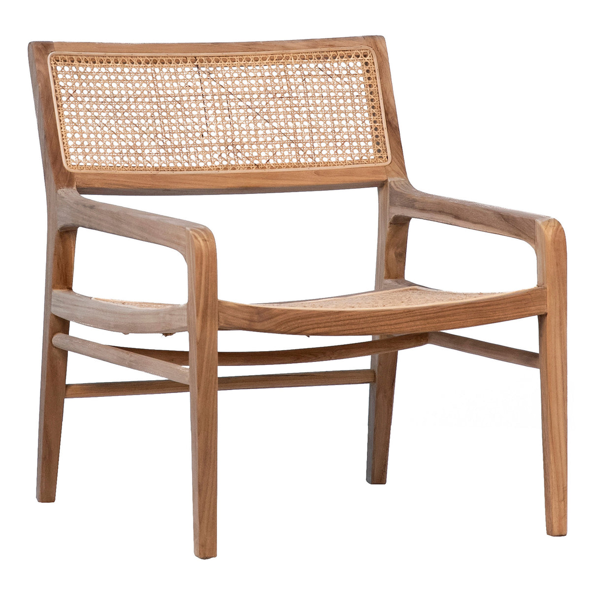 Chloe Natural Finish Occasional Chair