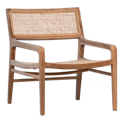 Chloe Natural Finish Occasional Chair