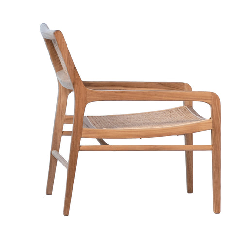 Chloe Natural Finish Occasional Chair