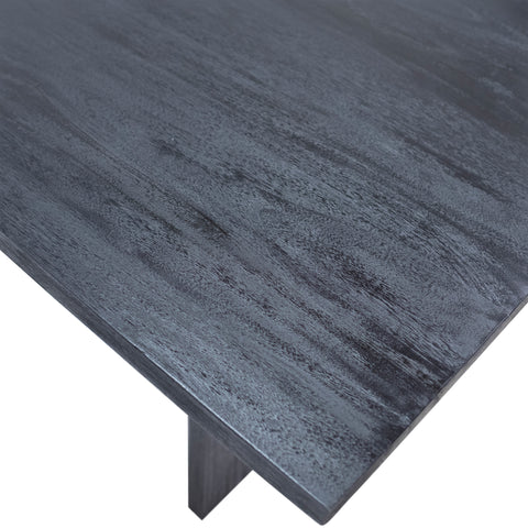 Jasmine Matte Black Sealed Finish Dining Table