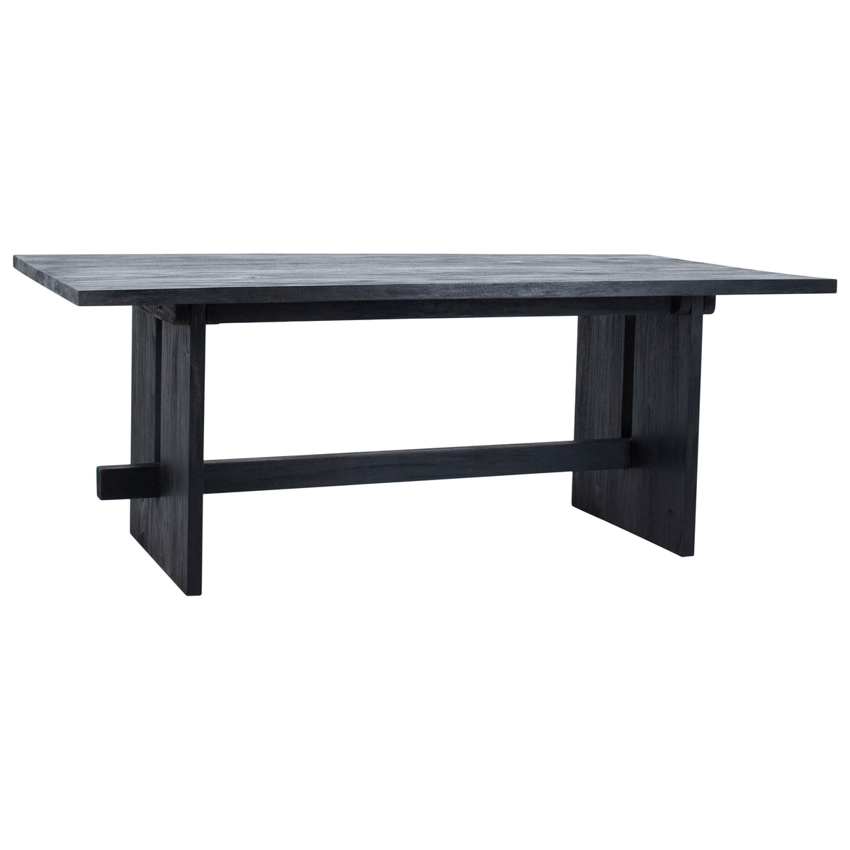 Jasmine Matte Black Sealed Finish Dining Table