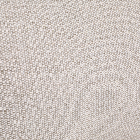 Lexy Fairfax Taupe and Natural Teak Outdoor Sofa Chair