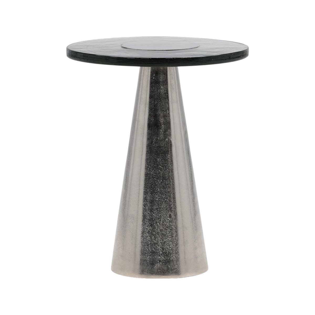Alaric Silver Side Table