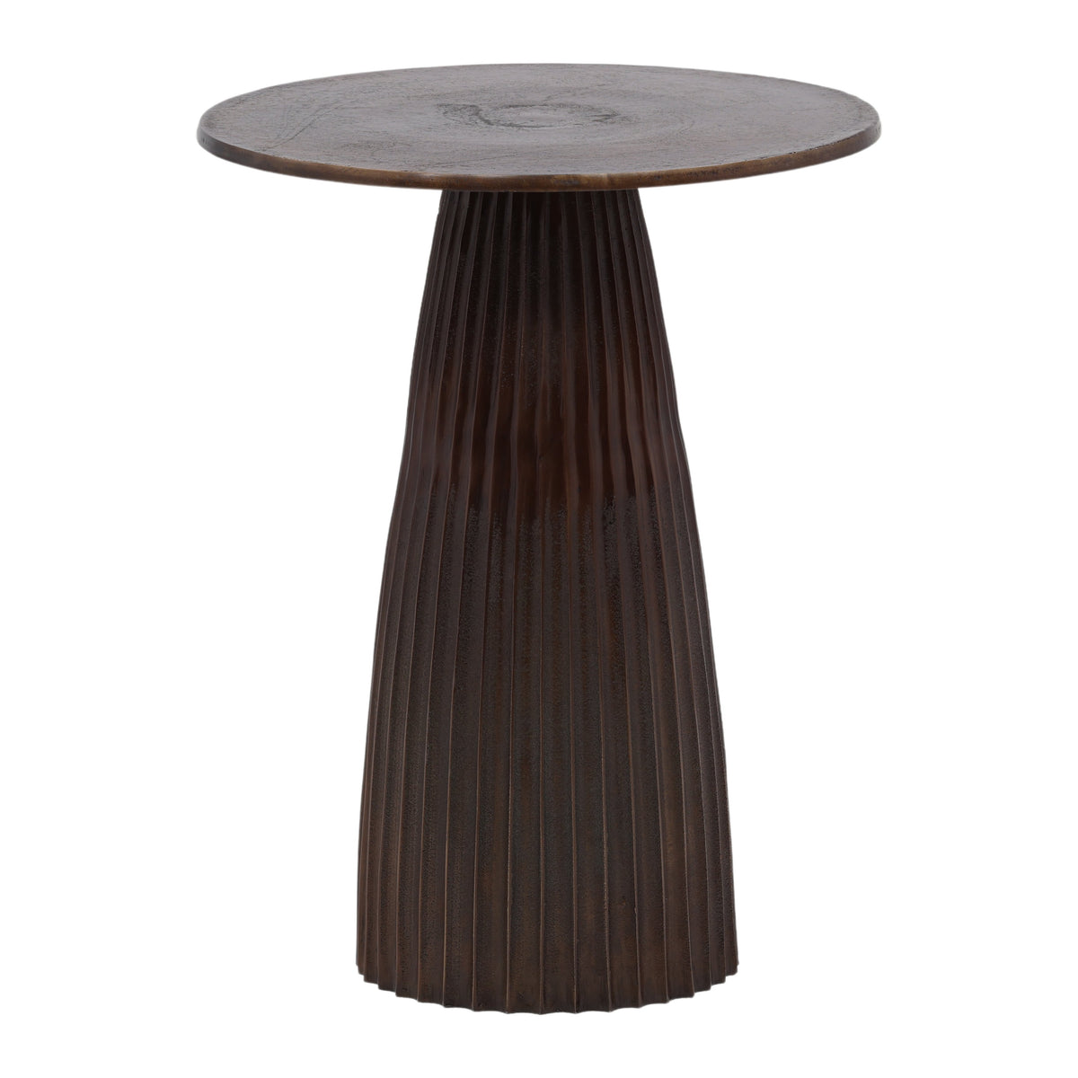 Aramis Antique Bronze Side Table