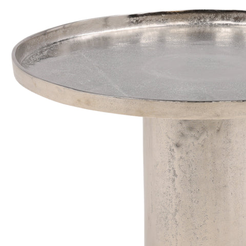 Uriel Silver Side Table