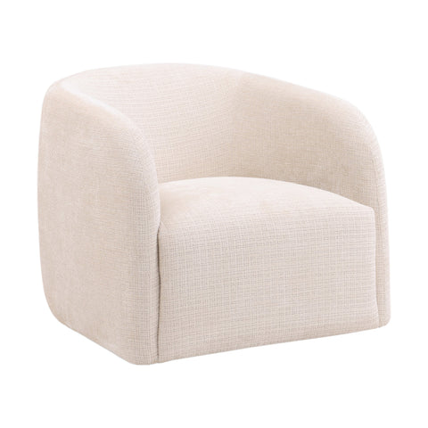 Neva Niagara Cream Occasional Swivel Chair