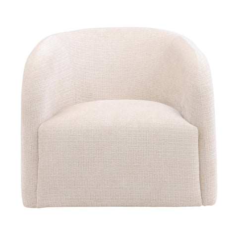 Neva Niagara Cream Occasional Swivel Chair
