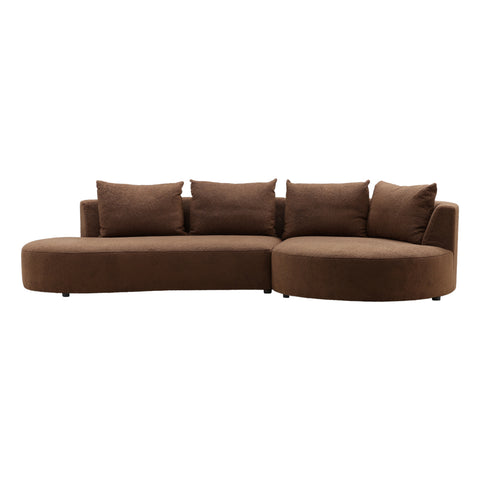 Sonia Himalaya Cocoa Sectional