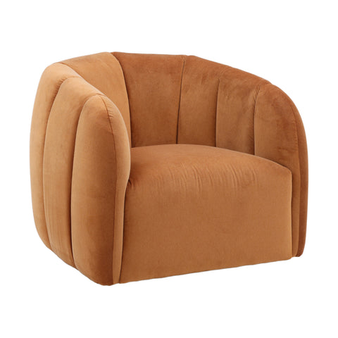 Aria Opal Ginger Swivel Chair