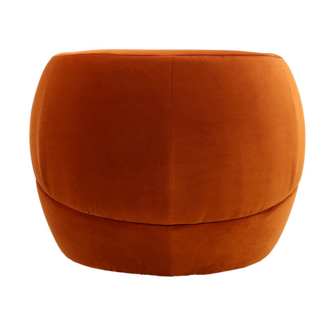 Parker Persimmon Swivel Chair