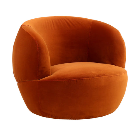 Parker Persimmon Swivel Chair