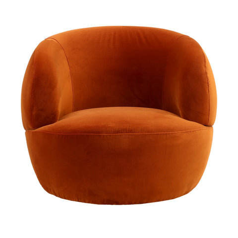 Parker Persimmon Swivel Chair