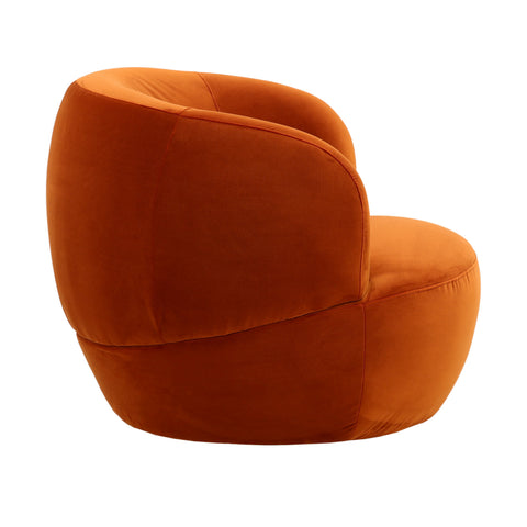 Parker Persimmon Swivel Chair
