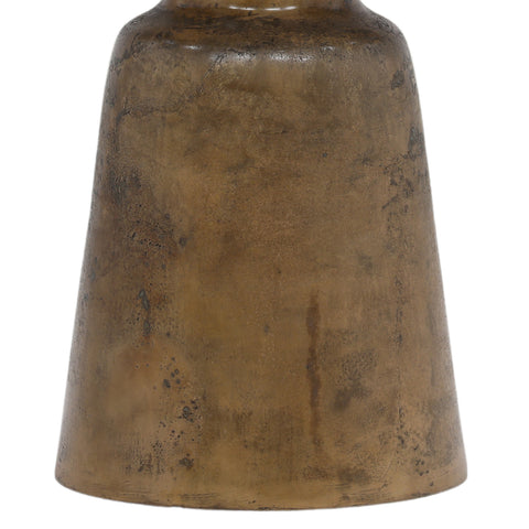 Golbez Antique Brass Finish Bistro Table