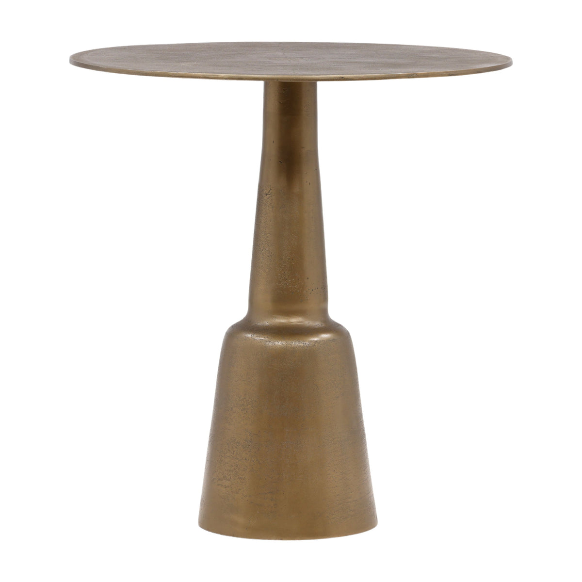 Golbez Antique Brass Counter Table
