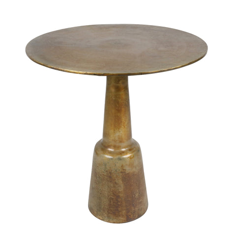 Golbez Antique Brass Counter Table