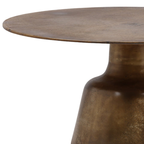 Golbez Vintage Brass Antique Finish Coffee Table