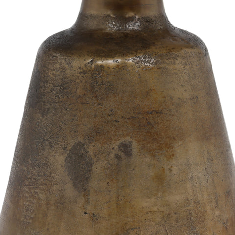 Golbez Antique Brass Finish Dining Table